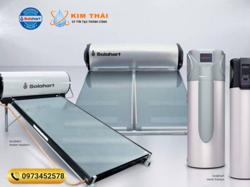 Máy nước nóng năng lượng mặt trời Kim Thái - Solahart Khánh Hòa: Thách thức cả tiết trời mưa bão