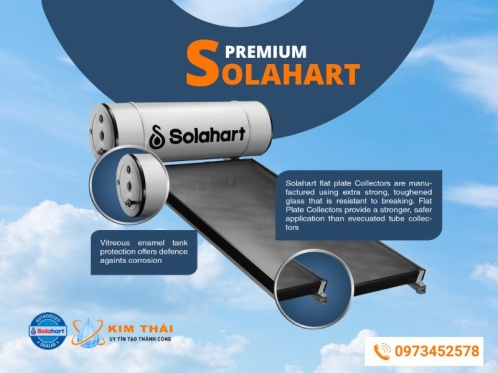 Vì sao nên lựa chọn máy nước nóng solahart premium?