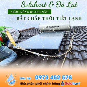 Solahart lắp đặt tại Đà Lạt bởi Đại lý ủy quyền Kim Thái