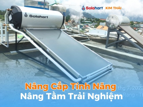 Nâng Cấp Tính Năng, Nâng Tầm Trải Nghiệm Với Máy Nước Nóng Solahart