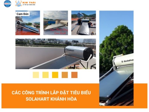 Các công trình thi công, lắp đặt tiêu biểu máy nước nóng Solahart Khánh Hòa