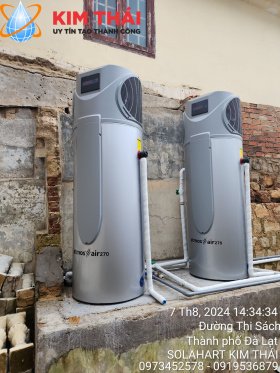 Lắp Đặt Bơm Nhiệt Solahart Atmos Air 270L Tại Thành Phố Đà Lạt