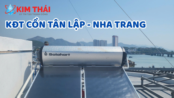 Khu Đô Thị Cồn Tân Lập Nha Trang - Lắp Đặt Máy Nước Nóng Năng Lượng Mặt Trời Solahart 300L