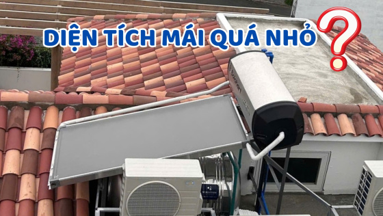 Mái Nhà Diện Tích Quá Nhỏ - Đã Có Solahart