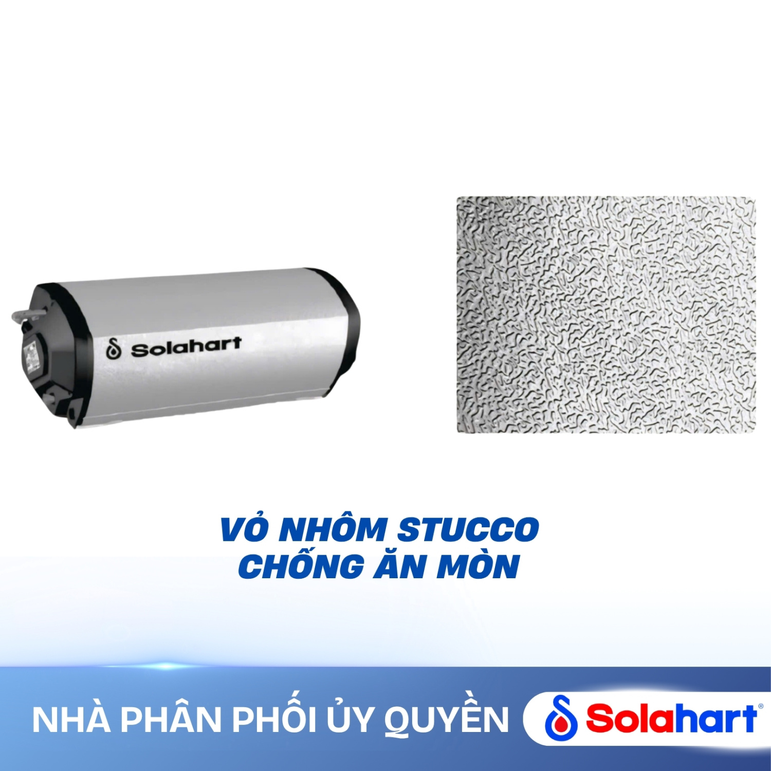 MÁY NƯỚC NÓNG NĂNG LƯỢNG MẶT TRỜI SOLAHART 180L CHỊU ÁP (KHÔNG GỒM KHUNG CHÂN ĐỨNG)
