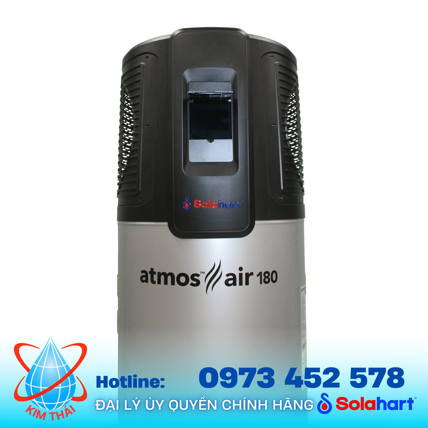 MÁY NƯỚC NÓNG BƠM NHIỆT SOLAHART ATMOS AIR 180L