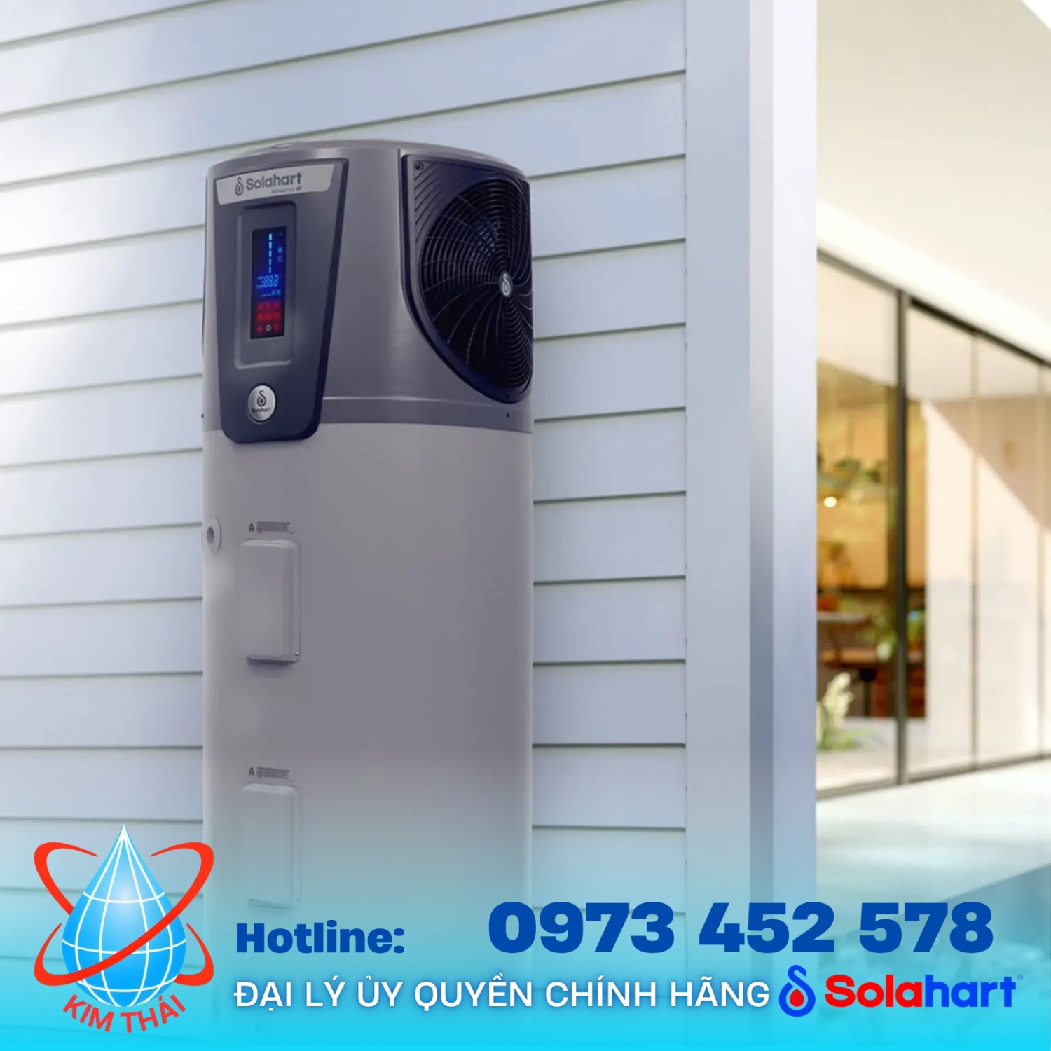 MÁY NƯỚC NÓNG BƠM NHIỆT SOLAHART ATMOS FROST 270L