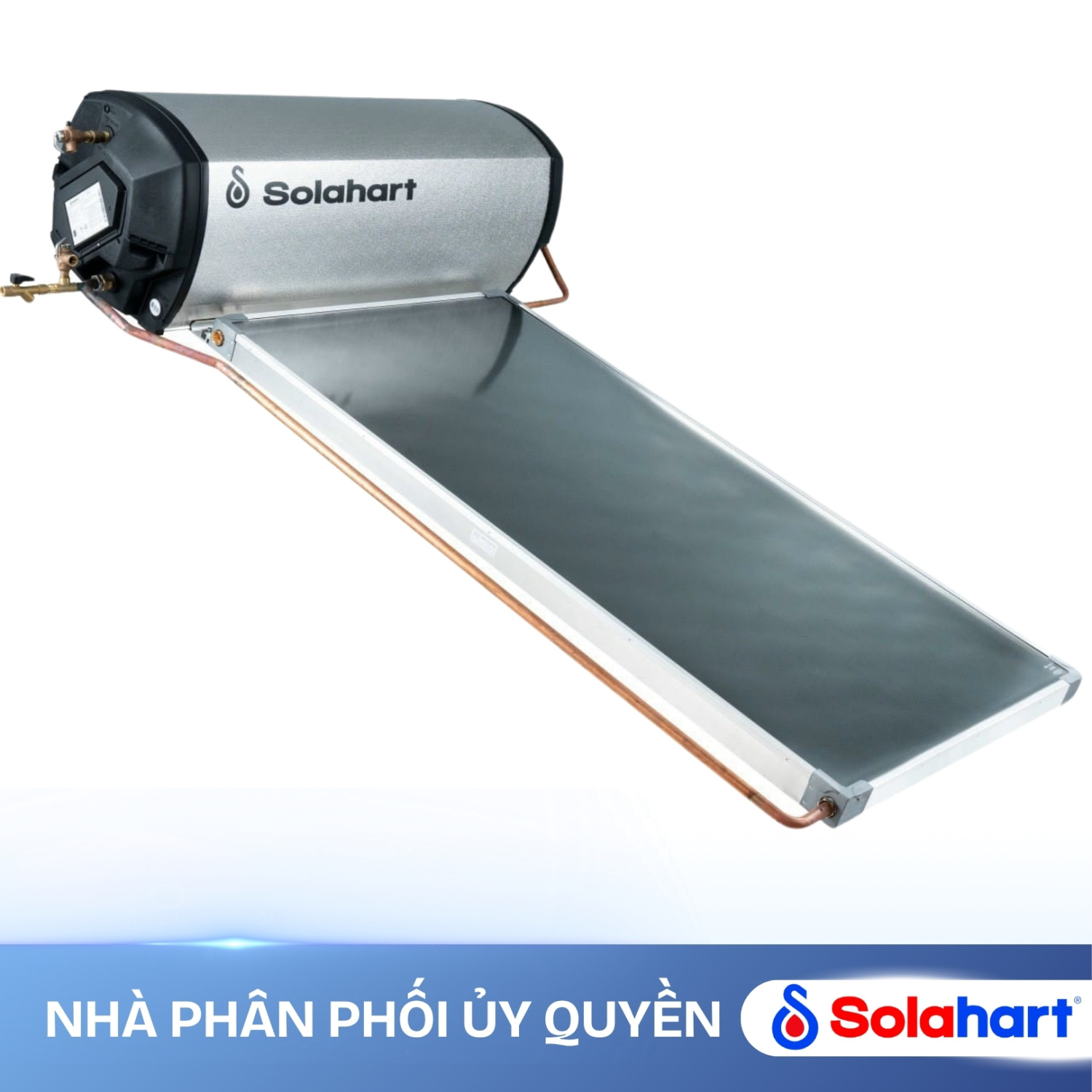 MÁY NƯỚC NÓNG NĂNG LƯỢNG MẶT TRỜI SOLAHART 180L CHỊU ÁP (KHÔNG GỒM KHUNG CHÂN ĐỨNG)